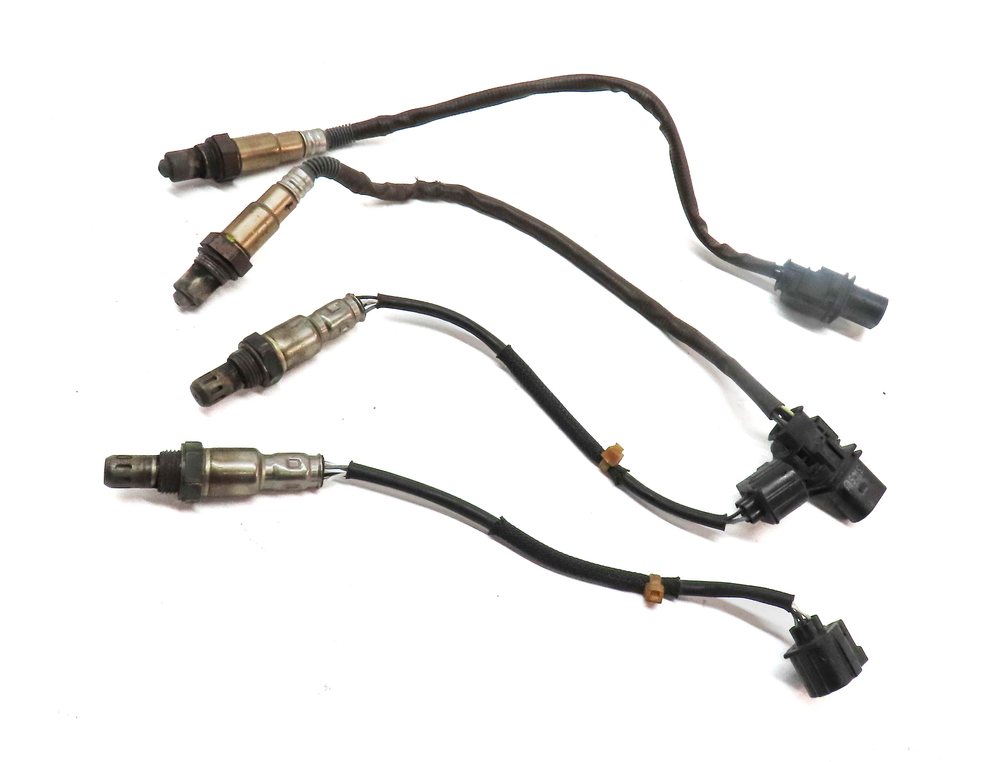 2013 MERCEDES S550 (W221) 4.6L 278.932 PRE POST CAT ENGINE O2 OXYGEN SENSOR SET4 — exact item pictured